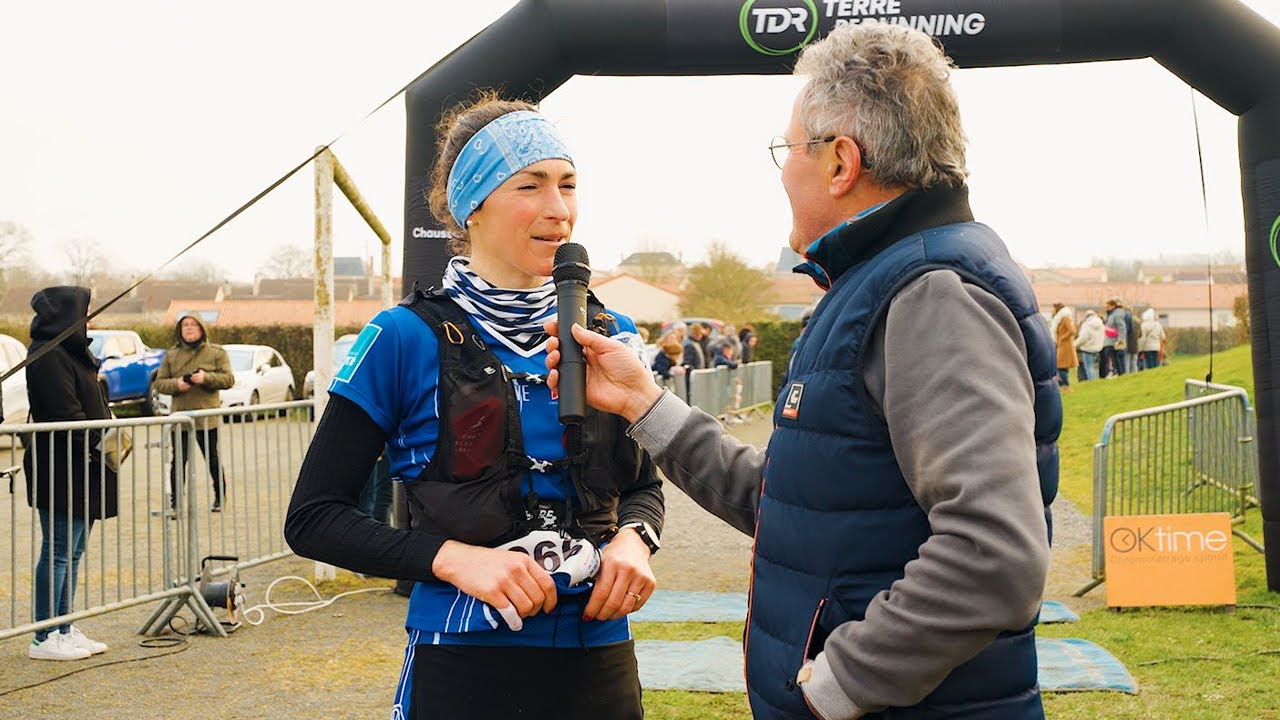 Mathilde Grellier termine première au trail des Foulées chapelaises 2025