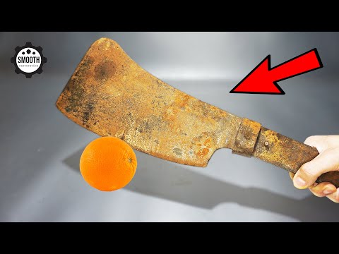 Rust is Eating this Huge Cleaver - Restoration after 99 years?