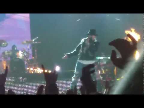 HD HQ AUDIO Guns N' Roses - You Could Be Mine (live Glasgow 2012)