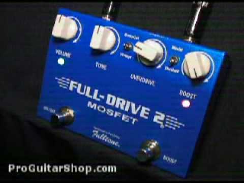 Fulltone Full-Drive 2 MOFSET Overdrive and Boost Pedal image 2