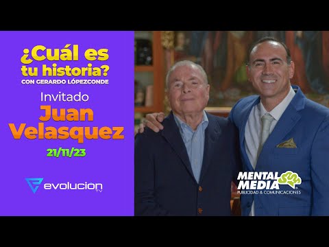 "El abogado del Diablo" Juan Velásquez en exclusiva con Gerardo Lopezconde en ¿Cuál es tu historia?