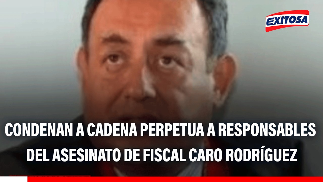 🔴🔵 Poder Judicial sanciona con la máxima pena a responsables del asesinato de Fermín Caro Rodríguez