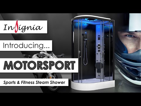Insignia Introducing MOTORSPORT Steam Shower 🏍