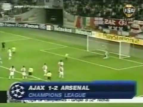 Ajax 1:2 Arsenal. UCL 2005/06