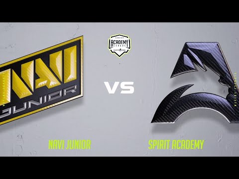 Natus Vincere Junior vs  Spirit Academy 2022 WePlay Academy League Season 5 31.07.2022