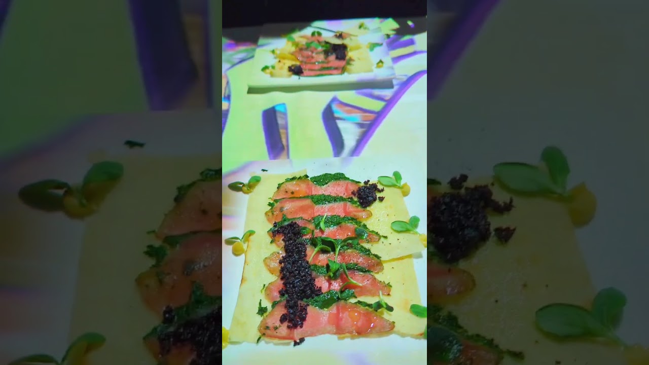 Recap of the 7 paintings dining experience🧑‍🎨✨ #fyp #fun #friends #dinner #experiment #travel