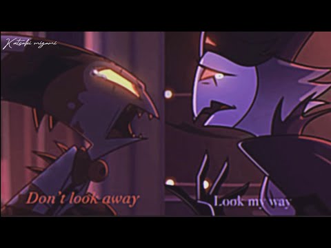 [Stolas&Blitzo] Halluva Boss: Look my way [Duet version] [Lyrics video ] [As Blitzo @eriellelynx]