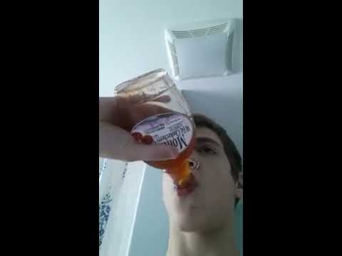 Drinking Montana Wild Chokecherry Syrup GONE BAD