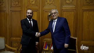 The meeting of the Foreign Ministers of Armenia and Lebanon