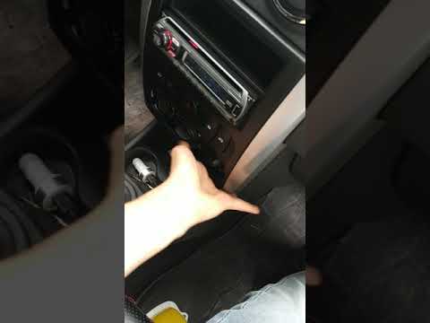 Как снять магнитолу на нисан алмера