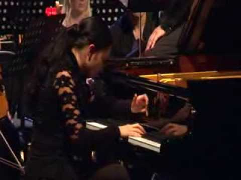 George Gershwin Rhapsody in Blue, Женя Немцева (фортепиано), дирижер - П. Бубельников
