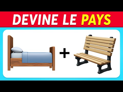 Devine le PAYS en ÉMOJIS | Quiz Émoji
