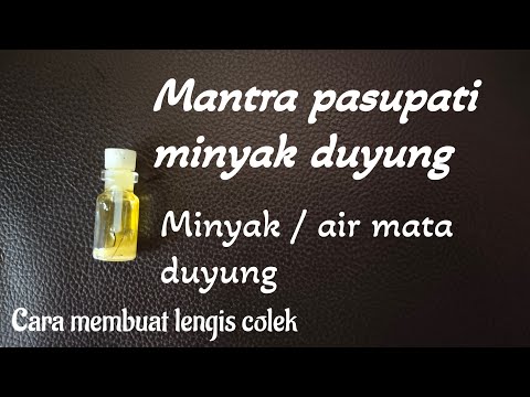 Mantra hidupkan minyak duyung.pengasih.