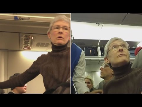Trump Supporter Claims He Was Berated By A Woman On Flight