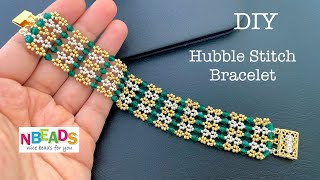Hubble stitch beaded bracelet || Nbeads tutorial