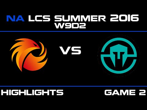 P1 vs IMT Game 2 highlights W9D2 NA LCS summer 2016 Phoenix1 vs Immortals   IMT vs P1   LCS LOL