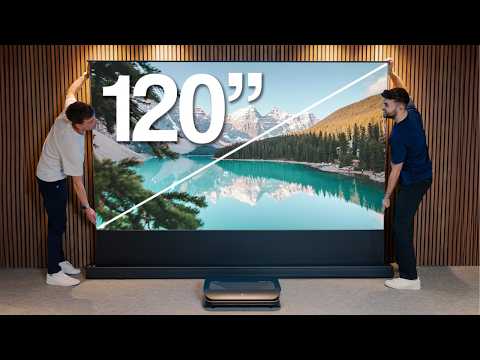 The ULTIMATE setup? 120" AWOL Vision LTV-3000 Pro Laser Projector Review