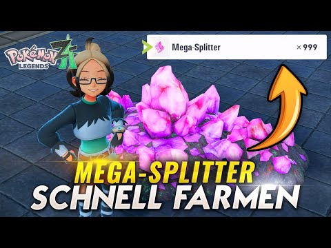 How to farm 999 Mega Shards quickly and easily! | Best spots & tips in Pokémon Legends ZA!