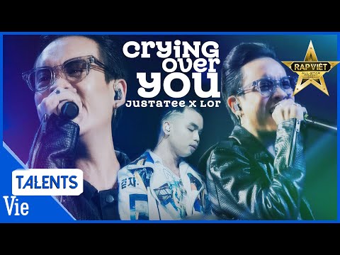Justatee mang tuổi thơ ùa về với hit CRYING OVER YOU kết hợp độc đáo cùng Long Lor |Rap Việt Concert