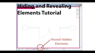 How to Hide and Show Elements in REVIT views