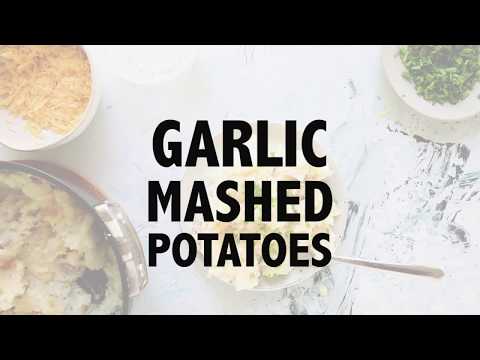 Cheesy Garlic Mashed Potatoes