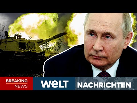 UKRAINE-KRIEG: Hohe Verluste für Putin! Hunderte Russen sterben täglich im Gefecht | WELT Newsstream
