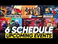MARCH SEPTEMBER UPCOMING ALL EVENT JUJUTSU RESALE BLEACH EVENT EXORCIST AND BOUNTY HUNTER