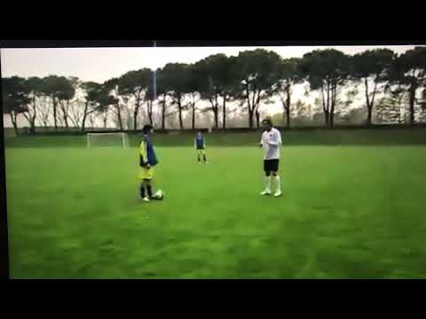 Maldini, defending Masterclass in wide areas.