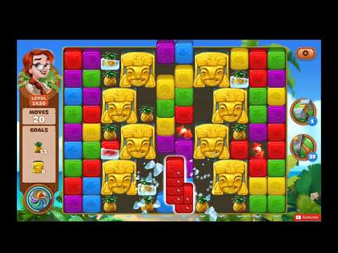 Lost Island Blast Adventure Level 1410 NO BOOSTERS - A S GAMING ✔