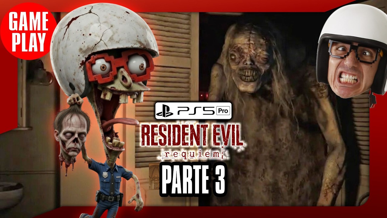 🎮🚨 AO VIVO -   Resident Evil Requiem PARTE 3 no PS5 PRO #residentevil