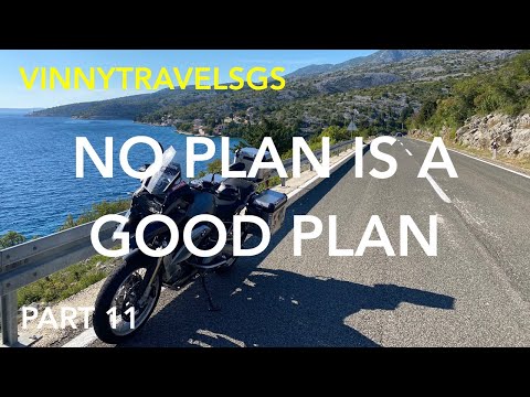 Europe Motorcycle Trip 2020 (Part 11: Croatian coast)