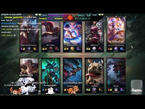 2 Lux games (when ur team runs it down)