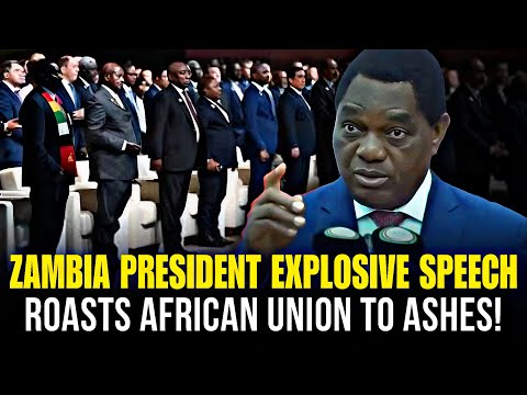 TRAORE 2.0 UNLEASHED! Zambia President ROASTS African Union to Ashes - This Speech is Explosive!