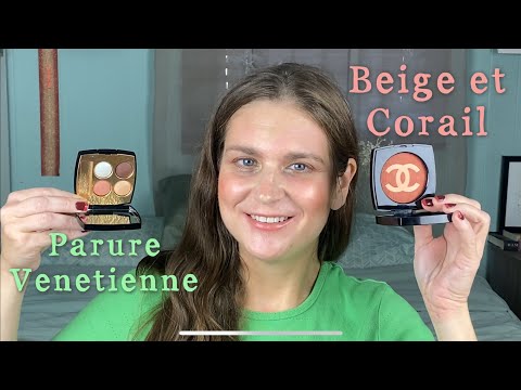 Chanel Les 4 Ombres Byzance | Parure Venetienne and Fall Beige et Corail Blush
