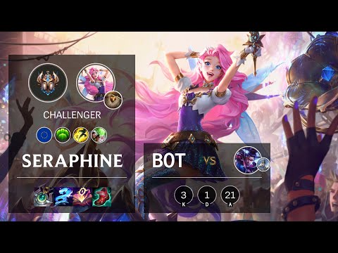 Seraphine Bot vs Vayne - EUW Challenger Patch 11.8