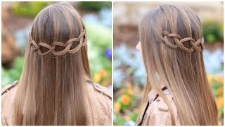 Loop Waterfall Braid | Cute Hairstyles