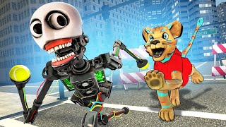 MY E.L.B.E.R.R ROBOT ESCAPED IN GMOD...