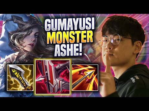 GUMAYUSI IS A MONSTER WITH ASHE! - T1 Gumayusi Plays Ashe ADC vs Ezreal! | Preseason 2023