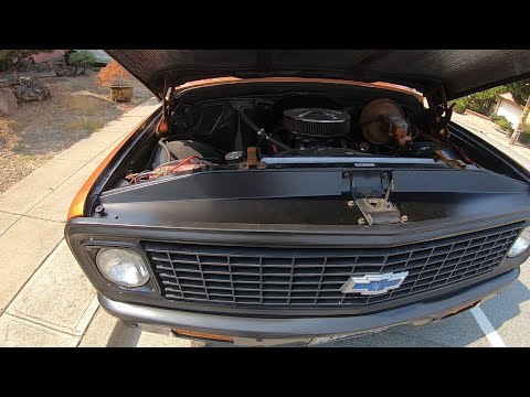 1967-1972 Chevy C10 Core Support Filler Panels Install
