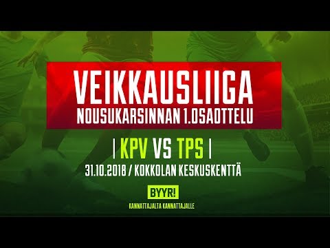KPV-TPS: 0:0: ”Kenttä oli surkeassa kunnossa!"  | Byyri