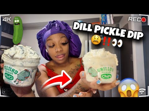Trying Viral Grillo's Pickle Dip Recipe!
