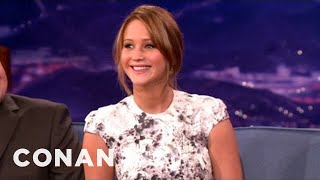 Jennifer Lawrence's Big Break Was As A Mascot On "Monk" - CONAN on TBS