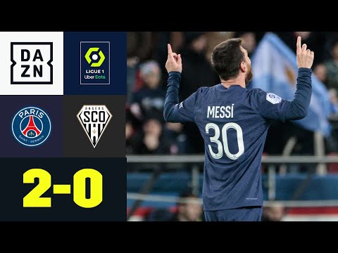 Weltmeister Messi zur Entscheidung! PSG wieder zurück in der Spur: PSG - Angers 2:0 | Ligue 1 | DAZN