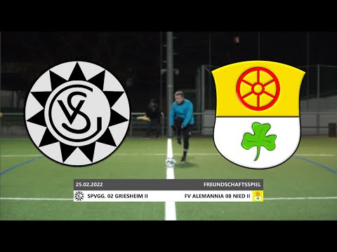 [Friendly] Spvgg. 02 Griesheim II - FV Alemannia Nied II (Highlights)