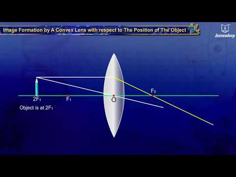 Image Formation By A Convex Lens With Respect To The Position Of The Object | Grade 10 | Periwinkle