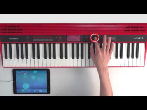 “Using Apps” Roland GO:KEYS #10