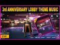 3rd ANNIVERSARY OFFICIAL LOBBY THEME MUSIC PUBG MOBILE THEME MUSIC LOBBY