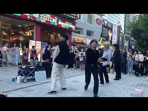 AQA busking in Hongdae 220907