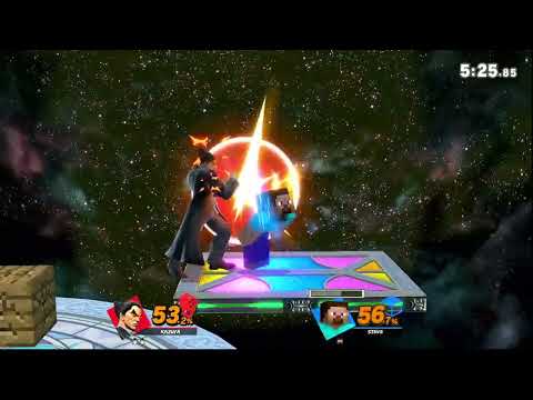 Ferps(Kazuya) X Pokelam(Villager/Steve) - BO5 SMASHLADDER