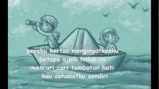 perahu kertas lirik